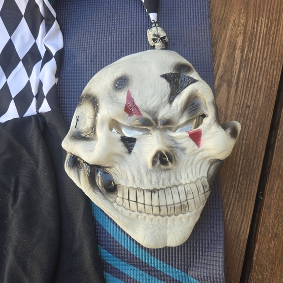 Evil Jester Mask Costume- Head Only! - Picture 8 of 11
